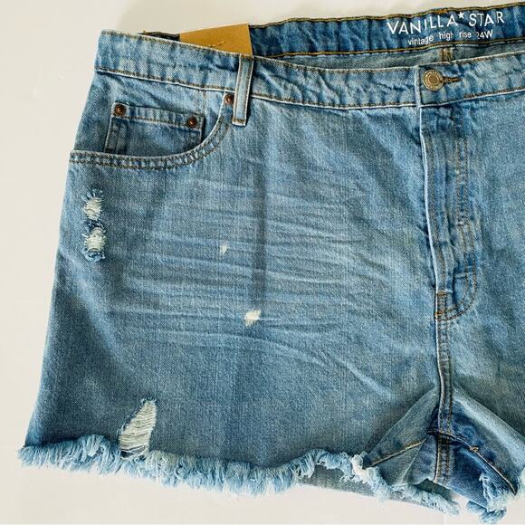 Vanilla Star | Vintage High Rise Shortie NWT 24W - Picture 12 of 13